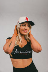 Navy Brim Barstool Cap